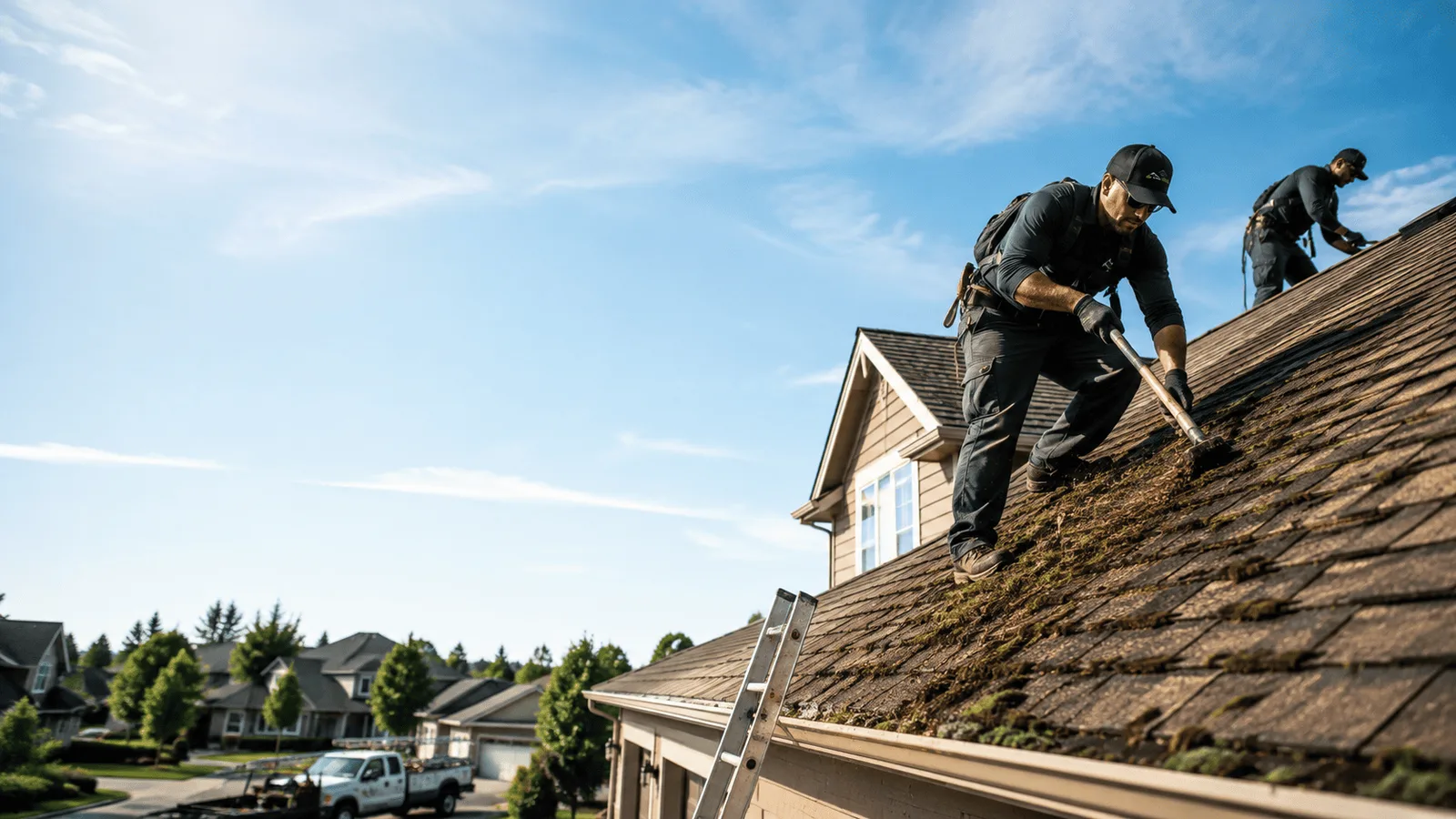 Roof Moss Removal in Pinehurst, ID near me